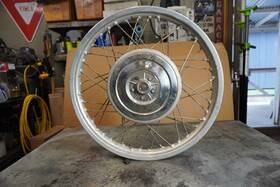 Bmw 10101010 1970 R75/5 Front Wheel Oem Used