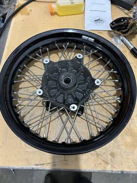11012789 Bmw 2016 R Nine T Front Wheel A Few Superficial Scratches