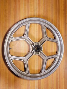 Bmw 1450816 K75 K100 Oem 36 31 Front Wheel Rim 18x2.50 Snowflake Cast
