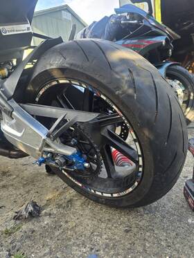 Bmw 190/55/r17 2017 S1000rr Premium Package Forged Rear Wheel Fits 2015-2019