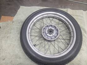 31-2320014 Bmw 1993 R100r Mystic Front Wheel 18 Inch Akront Oem
