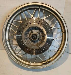 31484600 Bmw Airhead R100 Rear Break Rotor Wheel Rim