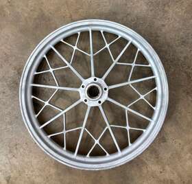 36312302284 Bmw R65 Silver Snowflake Front Wheel 17mm Axle