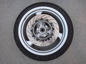 36312311272 Bmw 93-96 K1100 Rs. Used Oem Front Wheel With Tire And Rotors 3 50 X 17 36312311272 Bmw 93-96 K1100 Rs. Used Oem Front Wheel With Tire And Rotors 3 50 X 17