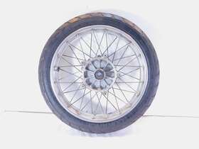 36312314912 Bmw 1994-2002 R1100gs R1150gs Silver Spoked Front Wheel Rim Hub And Tire 2.5 Inch X19