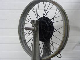 36314038006 Bmw Single Cyl. R 25 And R25/2 1950-1951 R25 Straight Rear Wheel