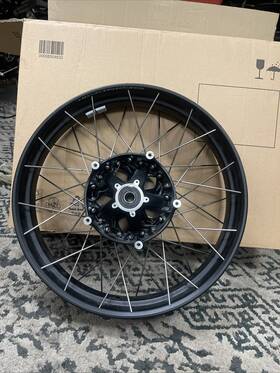 36315b32985 Bmw R1200/1250 Gs Front Wheel Black