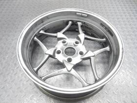 36317693069 Bmw 2008 07-09 R1200 R1200rt Oem Rear Wheel Rim Straight Video 17x5.5