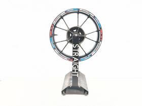 36317721079 Bmw 09-14 S1000rr Rear Wheel Rim 17x6.00 Straight