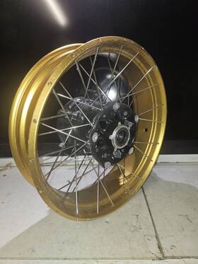 36318393890 Bmw F850gs Gold Rear Wheel Rim Brand New