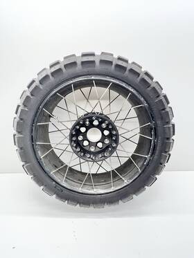 36318562513 Bmw 2016-2024 R Nine T Urban Gs Scrambler Oem Rear Wheel Rim Tire Straight