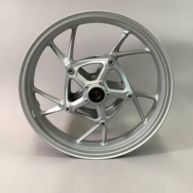58530613 Bmw Silver Front Wheel 3.5x17 Inch For R1200/1250rt Models