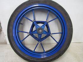 7701484 Bmw 2013 S1000rr S1000 R Rr Front Wheel Rim Straight Tire Pilot Power 2ct #8672