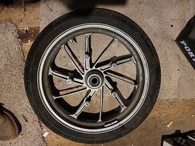 7710904 Bmw 2014 K1300s Original Oem Front Rim And Good Tire