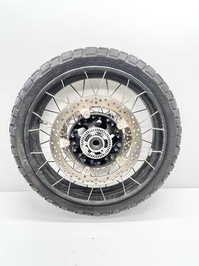 8562512 Bmw 2016-2024 R Nine T Urban Gs Scrambler Oem Front Wheel Rim Tire Straight