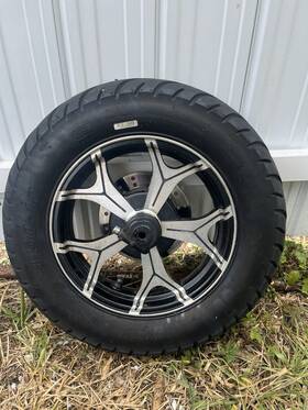 Boom Revolution 676821042286 10 Inch Front Wheel And 3.5-10 Tire 50cc Scooter Moped Gy6