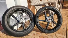 160507 Bst Diamond Tek Carbon Fiber Wheels Front Rear Suzuki Gsxr 1000