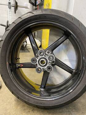 161287 Bst Bstdiamondtek 17 X 6.0 Rearwheel Kawasaki Zx-10r 2011-2020 Zx10rr 2016-2020