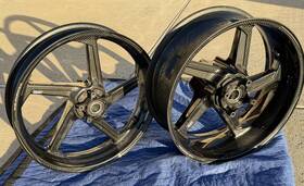 176913 Bst Star-tek Carbon Front Rear Rims Wheels Ducati Panigale V4 And V4s 2025