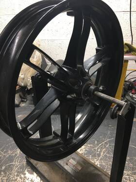 G0110.02a Buell Good Straight 2008 Xb12r Firebolt Oem Front Wheel Rim Asy