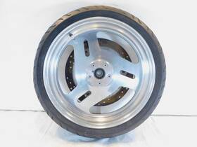 G2110.8 Buell 1995 And 1996 M2 Thunderbolt Marchesini Silver Front Wheel Rim Tire
