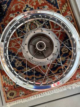 Bultaco 23445667 Model 68 86 Rear Wheel