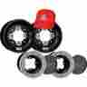 Cb-8 Dwt G2 Champion In A Box 9x8 Beadlock Wheel Kit For Yamaha