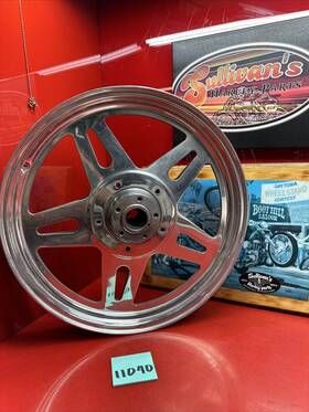 95165 Cci Harley Pm 19 Inch Front Spun Aluminum Wheel Sportster Dyna Fxr Mag Pro Street