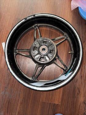 6ntv-110100-6001-0b200 Cf-moto 2022-2024 Cfmoto 700 Clx Sport Rear Rim Wheel