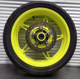 6ntv-110100-2000-0g7 Cfmoto 22 Cf Moto 650 Nk Rear Wheel Rim W Nice Tire