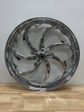 Coastal 2503-fry-223-ch Moto Fury 23 Inch Front Wheel For Harley Touring With Abs 2008-2026
