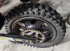 Wakg2007r Cobra 2006 - 2013 Cx50 Cx 50 Oem Genuine 10 Inch Rear Wheel Assembly