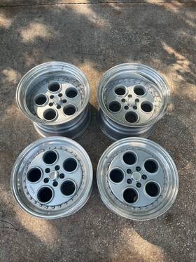 Vt701 Compomotive 17 Inch Wheels - Lamborghini Fiero 5x100 Kit Car