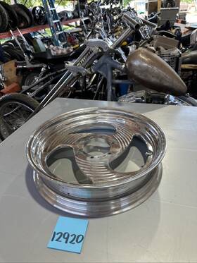 992012 Custom Harley Front Rear Billet 16x3.5 Mag Wheel No Hub Pro Street Fxr Softail C