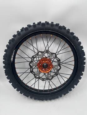 21x160st D.i.d Did Dirtstar St-x Rim Orange Offroad Dirt Star Stx Ktm Sxf Sx Xcf Exc Read