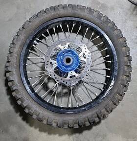 715ds D.i.d 2007 Kawasaki Kx450f Kxf450 Rear Wheel Rim Tire And Talon Hub