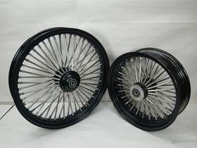 Ms23390236 Dna Harley-davidson Mammoth 52 Spoke Wheel Set Front 23x3.5 Rear 18x5.5