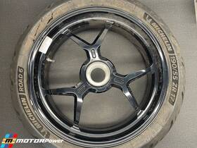 Ducati 17m/c Mt600 2015 Monster 1200 S Rear Wheel Black Dented And Scratched Oem