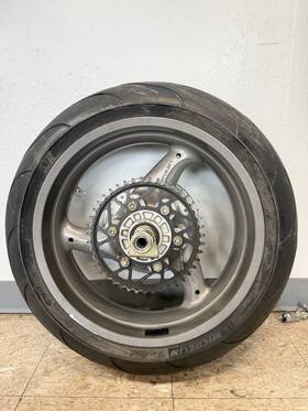 Ducati 405415923874 2005 St3 Rear Wheel Set Assembly Rim Brake Disc Sprocket Straight