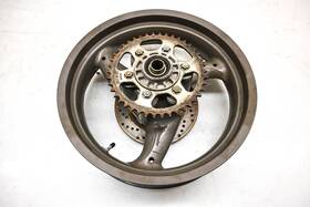 49240032a Ducati 04 Monster 800s Rear Wheel Rim Rotor And Sprocket 17x4.5