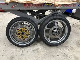 5.5x7-3.5x17 Ducati St4 S Monster S4 Foggy Genuine Oem Marchesini Wheel Rim 5 Spokes