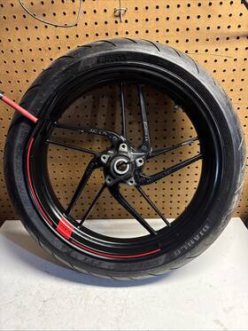 50121812aa Ducati 2018-2022 Monster 797 Front Wheel Rim Tires Bent Need Repair