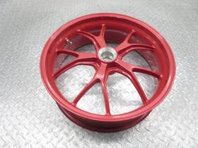 50211332a Ducati 2013 08-13 848 Superbike Rear Back Wheel Rim 17x5.5 Straight True Video