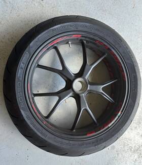 50211451at Ducati 848 Rear Wheels Rim Hypermotard Marchesini Lightweight Forged 748 996 998