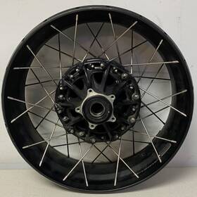 50222331ad Ducati Oem Black Rear Wheel. Rim 2021-2024 Multistrade V4 S Models