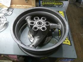 M900s Ducati 63456 2001 00-03 Monster 900 Rear Wheel Rim 17x5.5 Straight True Brembo