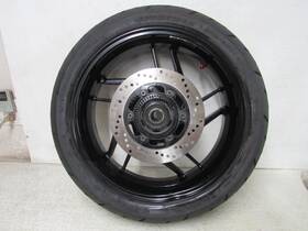 85721755 Ducati 2015 Monster 821 Rear Wheel Rim Rotor Dunlop Tire Stock Oem #0993