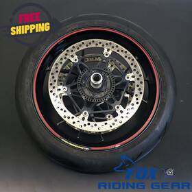 Du1199-fr-rim Ducati Open Box Oem Panigale 1199 Supersport V2 Front Wheel Forged Rim