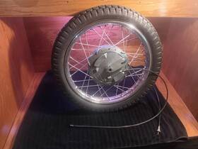 Ducati Mt53 Sebring 350 Front Wheel Rim With Oem Pirelli Tire Hub Speedo Cable