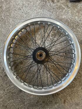 25643247 Dunlop Wm3x18 Inch Bsa Rear Wheel